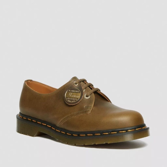Dr. Martens Women's 1461 MIE MADE IN ENGLAND Denver Horween Olive US 9 Ret. $400 - Picture 1 of 12